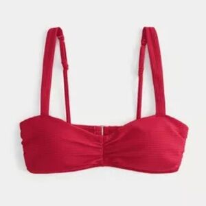 Hollister Vibrant Red Bikini Top